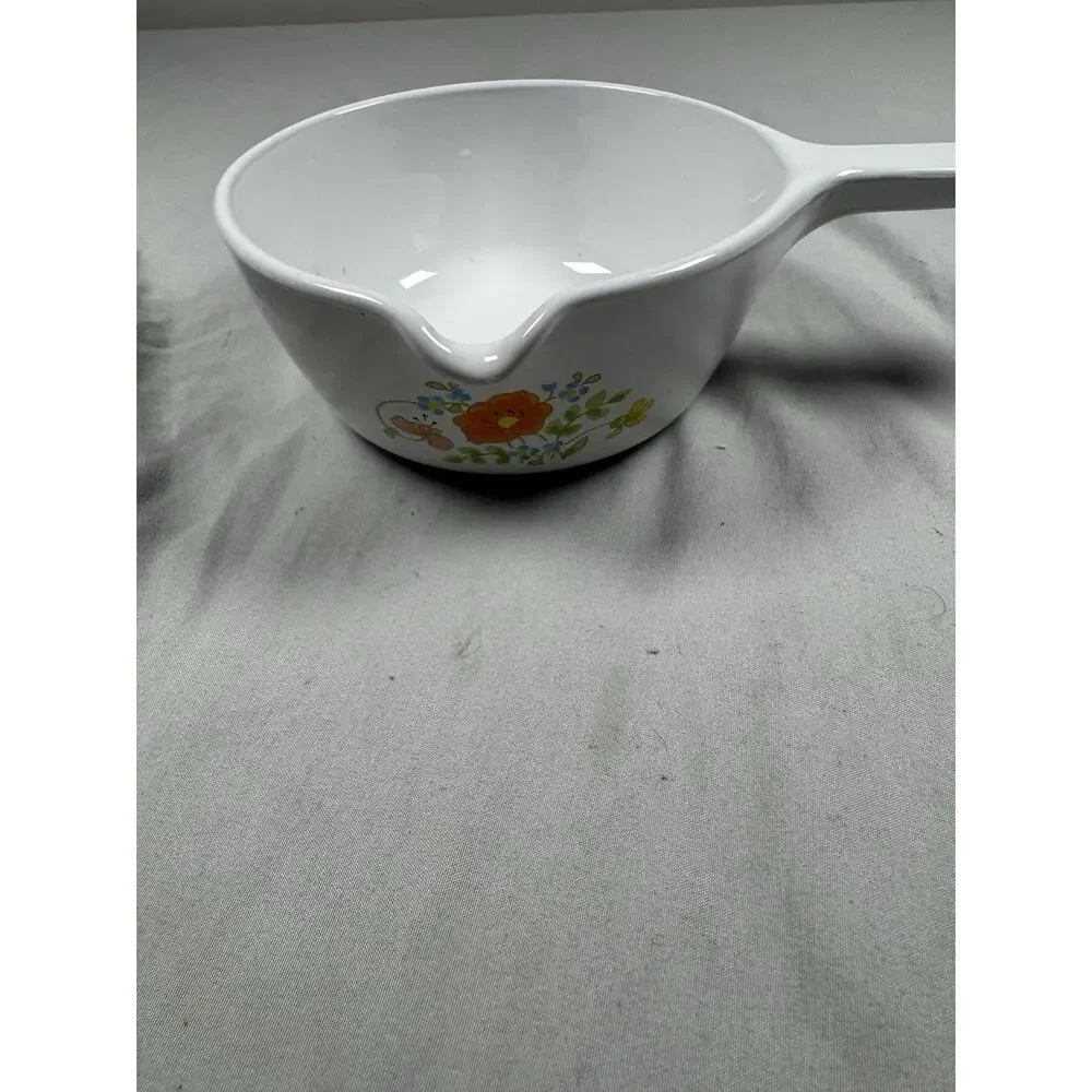 Corning Ware Wildflower P-89-B 2.5 Cup Sauce Pan Grab It Bowl No Lid USA